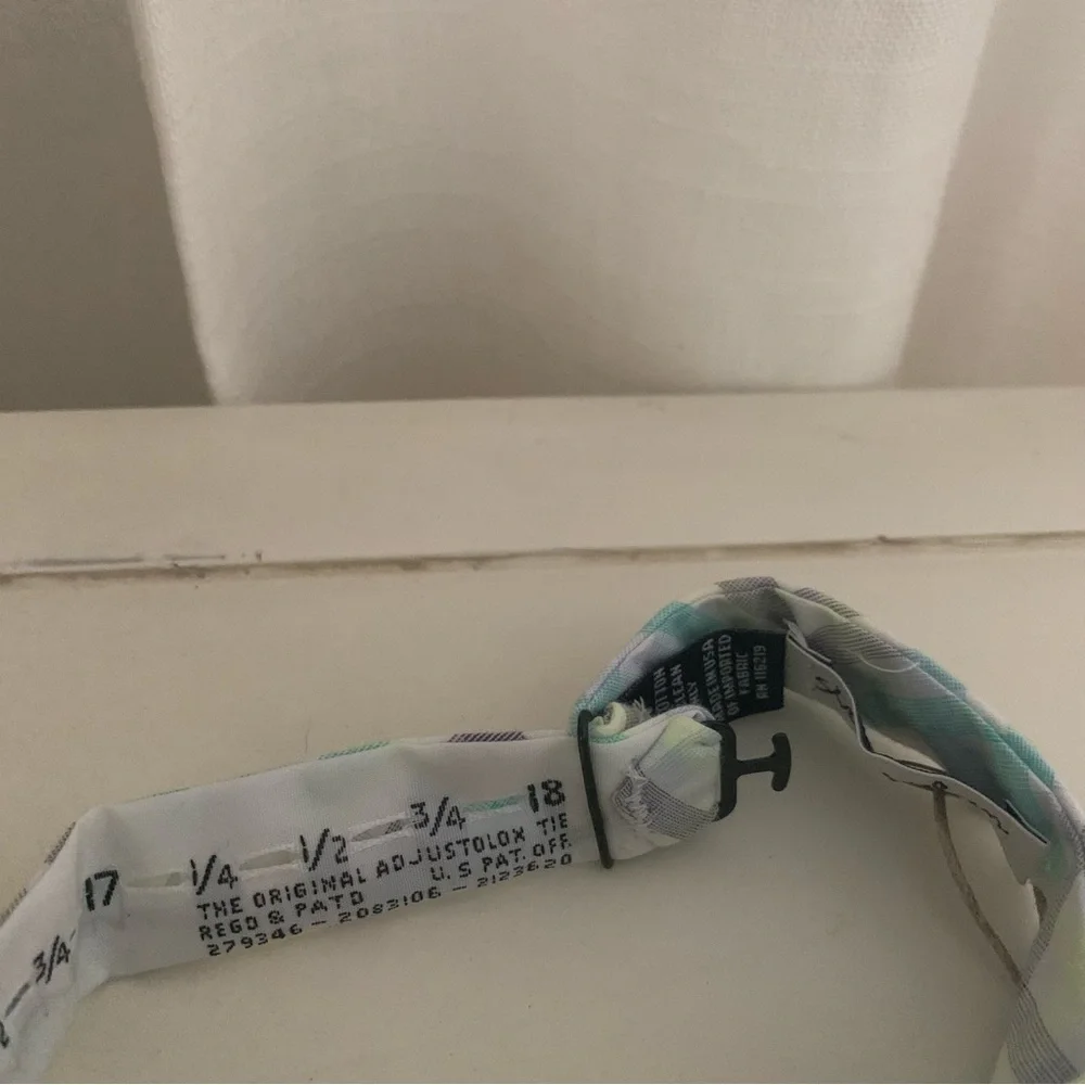 NWT Steven Alan Plaid Bowtie - Picture 3 of 6